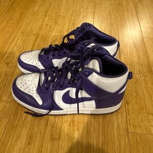 Purple Nike Dunks